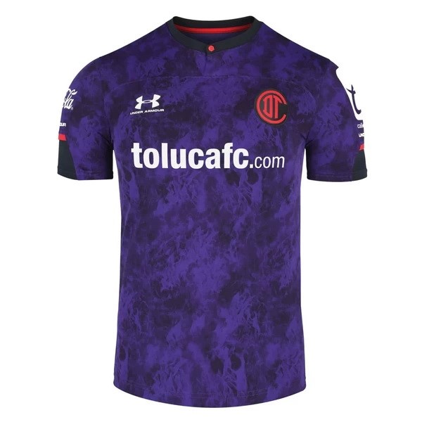 Tailandia Camiseta Deportivo Toluca Replica Tercera Ropa 2021/22 Purpura